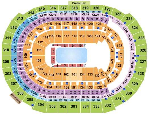 Amerant Bank Arena Disney On Ice Seating Chart